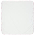 Baby Girls White & Pink Floral & Butterflies Blanket, 1, hi-res